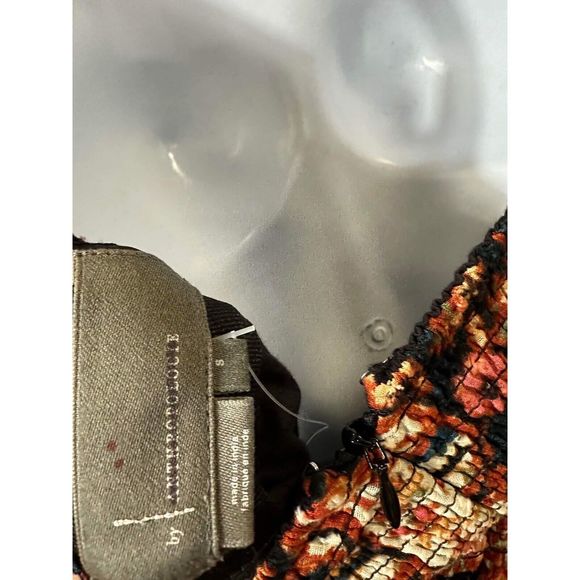 New Anthropologie Floral Print Square Neck Tiered Midi Dress Size Small - Picture 8 of 8